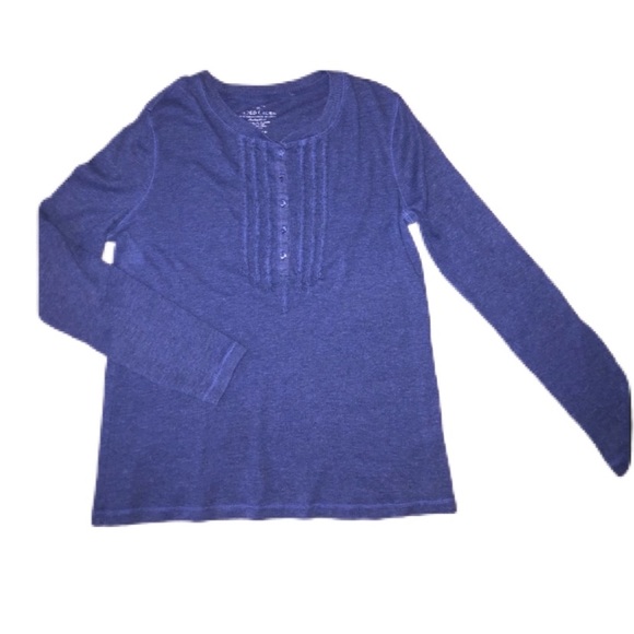 Woman’s blue long sleeved Tee - Picture 1 of 5